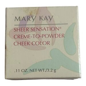 Mary Kay HIGH SOCIETY SIENNA Sheer Sensation Creme-to-Powder Cheek Color
